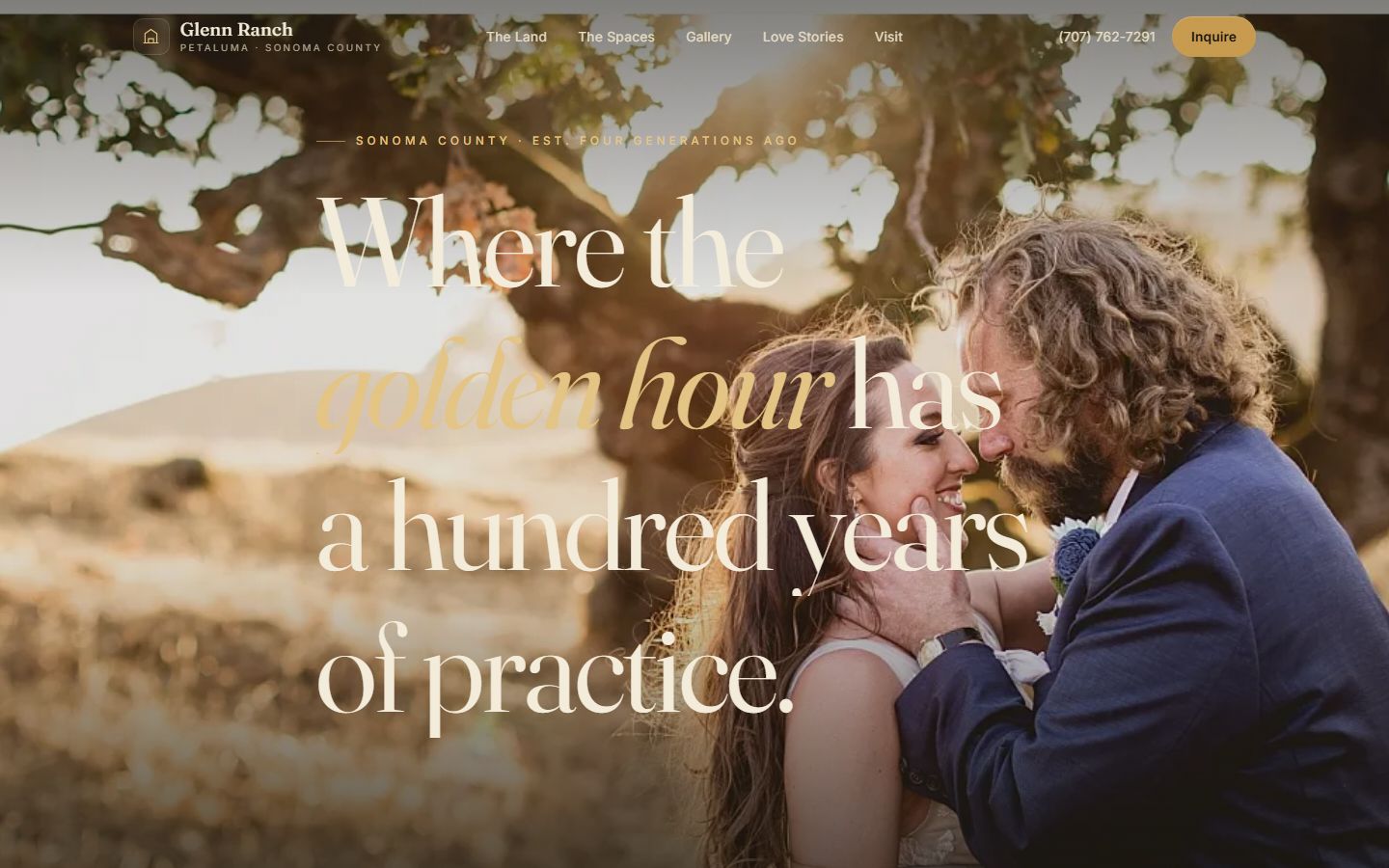 Glenn Ranch — Petaluma wedding venue — Venue & Hospitality